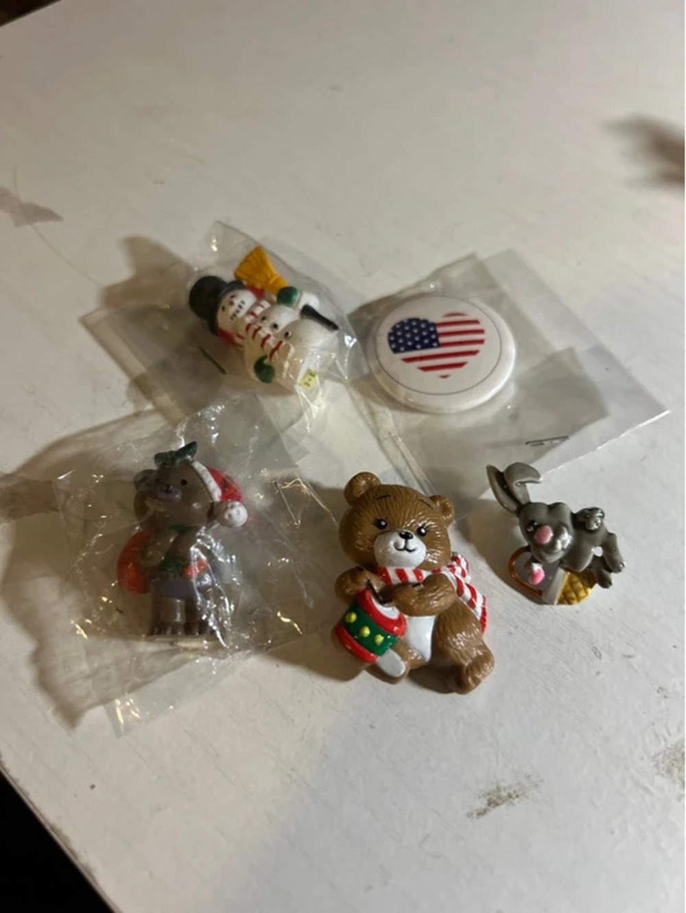 Vintage holiday pins